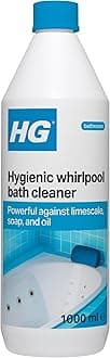 Hygienic Whirlpool Bath Cleaner 1L - Internal Whirlpool System Cleaner - Removes Scale Grease, Soap and Oil Residue