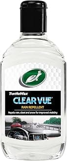 Turtle Wax Clearvue Rain Repellant for Car, Durable Hydrophobic Coating for All Exterior Glass Including Motorbike Helmets, Improves Visibility and Safety, Ideal for Monsoon Season, 300ml, Pack of 1