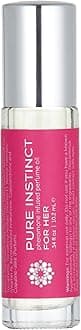 Pure Instinct Roll-On - The Original Pheromone Infused Essential Oil Perfume Cologne - TSA Ready (For Her - Women)