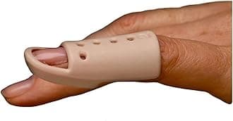 New Mallet Finger Splint DIP Joint Support by Solace Care - Advance Finger Splint Adjustable PIP Joint Support - Protection Fracture Pain Stack Splint (#07)
