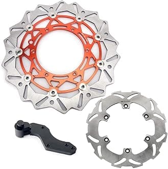 TOFR Supermoto Oversize Brake Disc Rotors Bracket for EXC SX XC SXF XCF 125-640