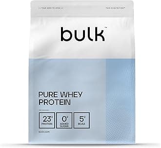 Pure Whey Protein Powder,Vanilla,23g Protein and 5g BCAAs per Scoop,Whey Concentrate Shake,Low Sugar,Supports Muscle Growth and Repair,Smooth Mixing,Vegetarian,2.5kg
