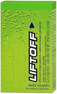 Herbal Life Liftoff Energy Supplement, Lemon-Lime Blast Flavor, 10 Stick Packs