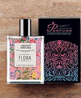 Liquifier Perfumes Flora Gorgeous Gardenia Eau de Parfum – Inspired Floral Fragrance for Women – Long-Lasting, Luxurious & Elegant Scent – 50ml