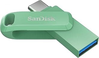 Ultra Dual Drive Go Type-C 256GB, OTG, Upto 400MB/s, Pendrive, Absinthe Green, 5Y Warranty (SDDDC3-256G-I46GPD)