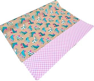 LA TROVE Colourful Gift Wrapping Paper Sheet For Gift Packing | Gift Wrap Roll, Gift Papers Sheets, Gift Cover Wrapping Paper(Blush Pink) (Pack 0f 15)