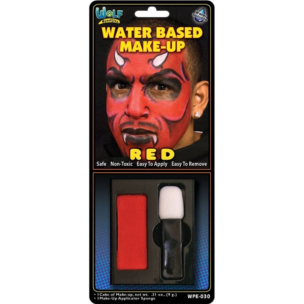 Wolf Novelties Red Water Based Make-Up
