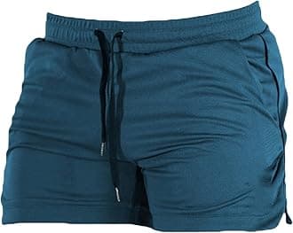 Men's Casual Bodybuilding Gym Shorts Workout Training Quick Dry Short Pants Lightweight Fitness Exercise Shorts