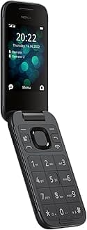 Nokia 2660 Flip 4G Volte keypad Phone with Dual SIM, Dual Screen, inbuilt MP3 Player & Wireless FM Radio | 1 Year Replacement Guarantee | Black