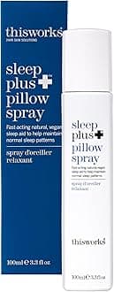 This Works Sleep Plus+ Pillow Spray: Fast-Acting Natural Rest Aid with with Essential Oils of Lavender, Vetivert and Camomile, 100ml