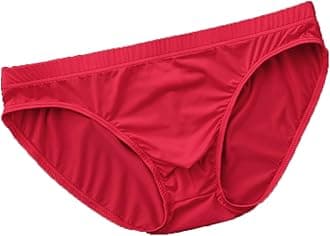 Briefs for Men Low Rise Stretch Seamless Breathable Underpants Athletic Solid Brief Soft Comfortable Fit Underwear