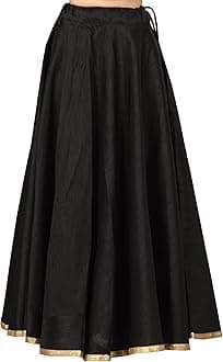 Women's Polyester Maxi Skirt