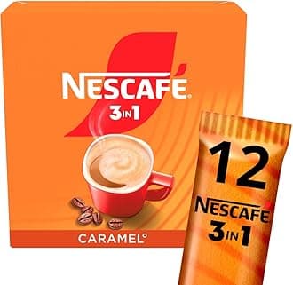 NESCAFÉ 3 IN 1's Caramel (1 Pack 12 Drinks)