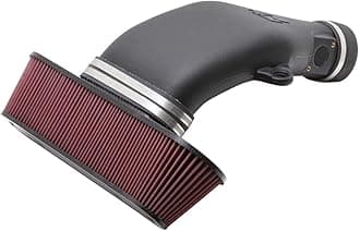 K&N Cold Air Intake System: High-Flow Air Filter, Increase Performance & Acceleration: Compatible with 2008-2012 Chevrolet: Corvette, 63-3073