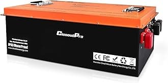 48V 150Ah LiFePO4 Lithium Deep Cycle Battery + 300A BMS with 58.4V 20A Dedicated Charger, Up to 6000+ Deep Cycles Battery for Golf Cart,Club Car, Solar, RV and Off Grid Applications