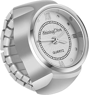 Shining Diva Fashion Latest Stylish Ring Watch for Women and Girls