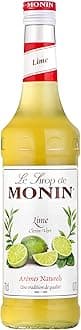 Monin Lime Syrup 70cl Bottle - Lime Syrup Flavouring for Cocktails