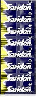 Saridon Quick Relief Tablets, Pack of 12 Strips of 10 Tablets, 120 Tablets, White