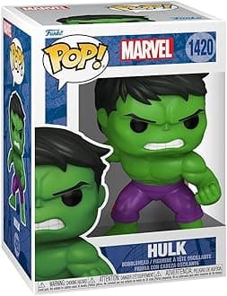 Pop Marvel - Hulk - Marvel Comics - Collectable Vinyl Figure - Gift Idea - Official Merchandise - Toys for Kids & Adults - Superheroes Fans - Model Figure for Collectors and Display