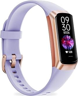 Fitness Tracker, Blood Pressure Watch with 24/7 Heart Rate, Step Counter for Walking, Step Trackers Activity Pedometer for Women Men Android iOS