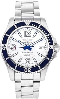 Breitling Superocean 42 Mens Watch Water Resistance to 500 Meters, A17366D81A1A1