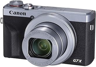 PowerShot G7X Mark III Digital Camera with 4.2x Optical Zoom Lens (Silver)