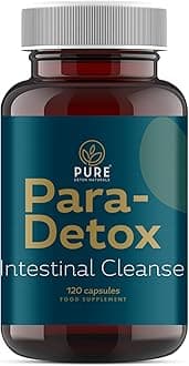 para-Detox | Natural Parasite Cleanse & Intestinal Support | Black Walnut, Wormwood, Clove, NAC, Ginger & Pumpkin Seed | No Fillers | Naturopath-Formulated | Made in the UK | 120 Capsules