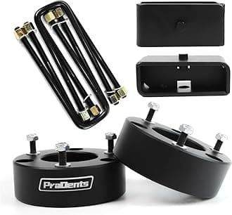 3" Front and 2" Rear Leveling Lift Kits for 2007-2024 Chevy Silverado 1500 GMC Sierra 1500 2WD/4WD - 3 Inch Front and 2 Inch Rear Strut Spacer Suspension Lift Kits Lift Spacers