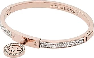 Michael KorsWomen's Rose Gold Logo Heart Bangle - MKJ5039791
