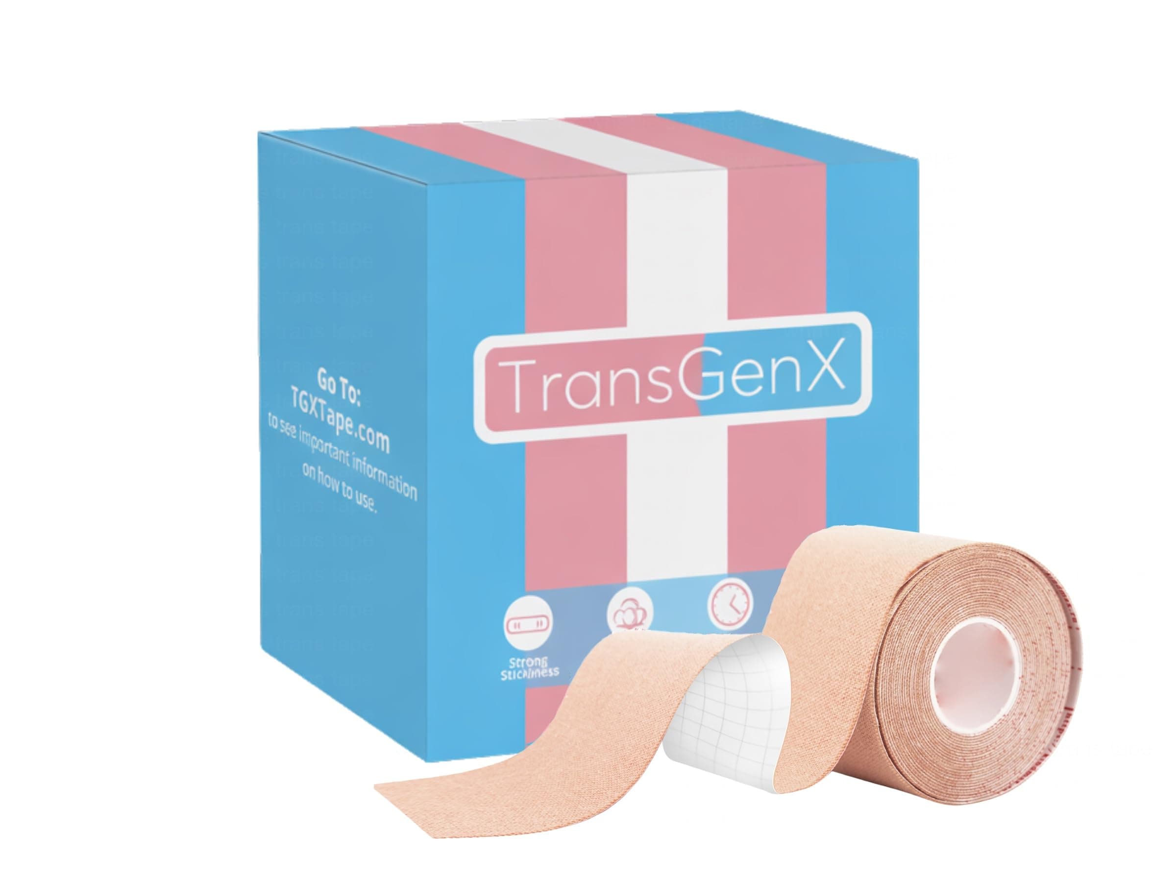 TransGenX Tape - Best Trans FTM Binder for Chest Binding While Transitioning