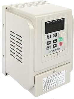 AC 220V Variable Frequency Drive Single Phase Input to 3 Phase Output Frequency Converter 1.5kw 2HP 8A VFD Inverter for Spindle Motor Speed Control