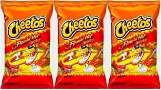 Cheetos Flamin Hot Crunchy 225g (Pack of 3)