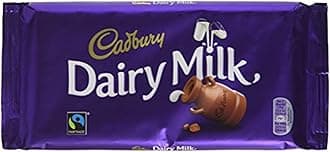 Cadbury Dairy Milk Chocolate Bar, 200 Grams