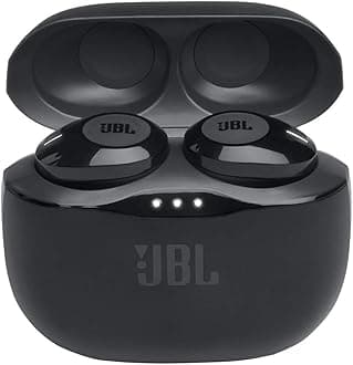 JBL Tune 120 True Wireless In-Ear Bluetooth Headphones, Black