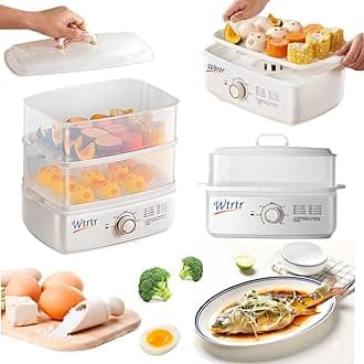 Egg Boiler,Multifunctional electric steamer,Egg Steamer Maker, Egg Cooker,Food Steamer