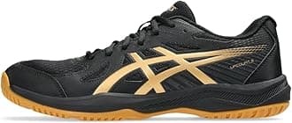 ASICS Men's Upcourt 6 Volleyball Shoes, Oyster Grey/Midnight Blue