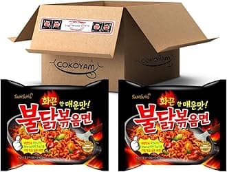 SAMYANGSamyang Stir-fried Noodles with Hot and Spicy Chicken Ramen x2 /삼양 불닭 볶음면 x2
