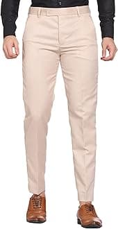 MALENOElegant Slim Fit Polycotton Trouser Pant's |Men Casual Trouser Pant | Trousers for Men | Men Formal Pant