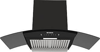 Faber 90 cm 1500 m³/hr Autoclean Kitchen Chimney|12Yr Warranty on Motor(2Yr Comprehensive)|Autoclean Alarm|Mood Light|Baffle Filter|Touch & Gesture ControlHOOD PRIMUS PLUS ENERGY IN HCSC BK 90,Black)