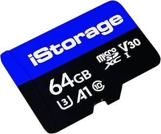 iStorage microSD Card 64GB | Encrypt Data stored on iStorage microSD Cards Using datAshur SD USB Flash Drive | Compatible with datAshur SD Drives only
