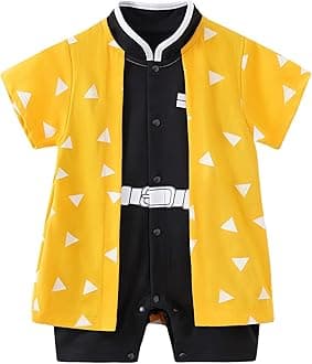 RELABTABYCute Baby Boy Girl Romper Newborn Anime Onesie Toddler Halloween Cosplay Jumpsuit Outfit clothes