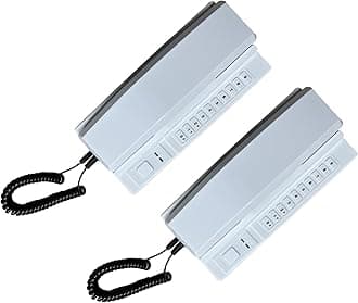 Wireless Home Intercom System,3280FT Range, Two Way Intercoms for Business,Room to Room Intercom Phones for Elderly Care, Anti-Interference,Real Time Intercom for House, Office(2 Pack)