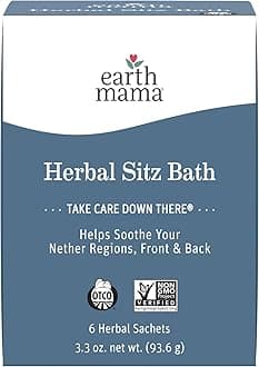 Earth Mama Angel Baby Postpartum Bath Herbs 6 Count