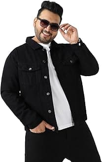 Urbano Plus Men plusjaktp Denim Jacket (pack of 1)