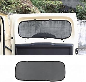 Tail Door Rear Window Sunshade UV Protection Mesh Cover Fit for Suzuki Jimny 2/3-Door 4/5-Door 2019-2026 Sun Visor Shades Privacy Net Gauze Curtain Anti-Insect (Stern Window Full)