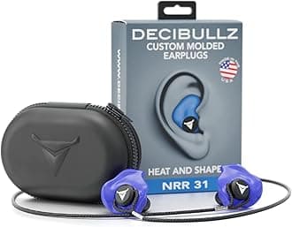 Custom Molded Earplugs Pro Pack (Blue) Bundle