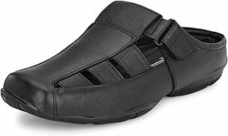 JOHN KARSUN Men's Leather Mules/Sandals