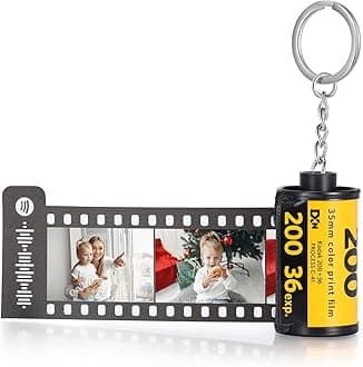 Custom Photo Keychain, Personalized Photo Album Keychain Custom Birthday Gift for Friend Mom Sister BFF Gift