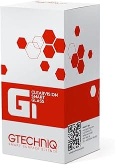 Gtechniq G1 Smart Glass Water Repellent Spray, Rain Repellent Car Windscreen Cleaner Repels Water off Glass up to 20,000 miles, 100ml