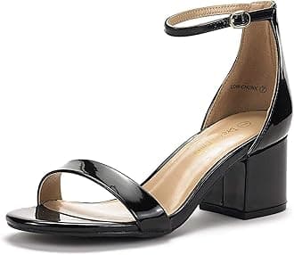 Dream Pairs Women's Annee Low Heel Pump Shoes